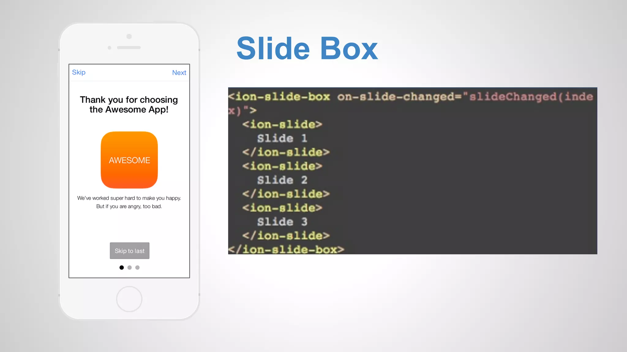 Slide Box 