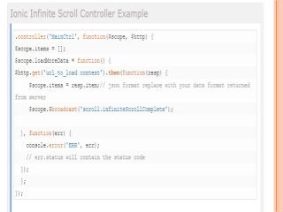 Ionic Infinite Scroll : Ionic 4 Infinite Scroll Tutorial – GVIDQ