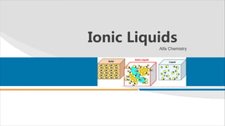 Ionic Liquids
Alfa Chemistry
 