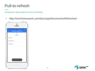 Ionic Framework | PPT