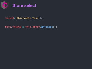 Store select
 