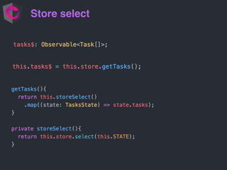 Store select
 