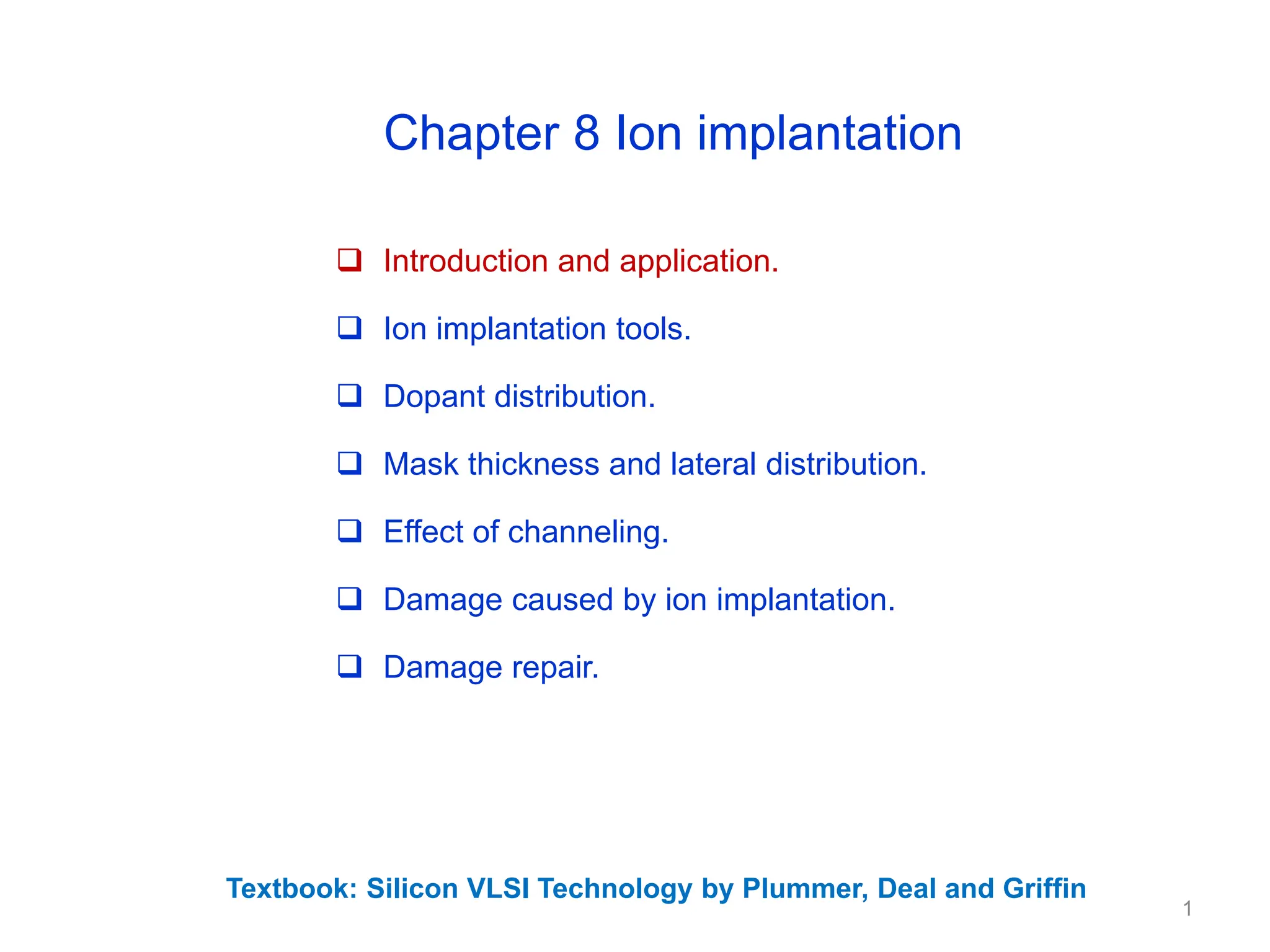 Ion implantation on silicon wafer based on silicon vlsi | PDF