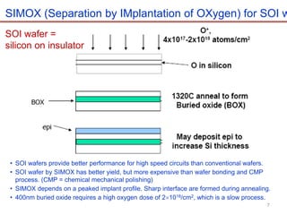 Ion implantation on silicon wafer based on silicon vlsi | PDF
