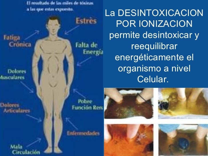 Desintoxicacion ionica sirve para bajar de peso