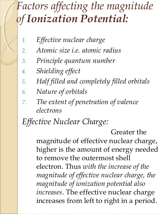 electron affinity