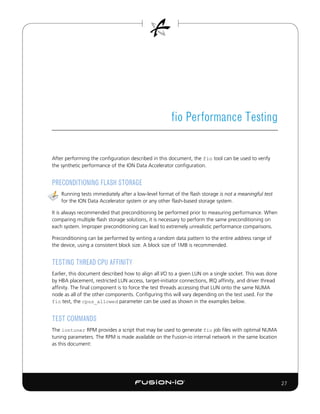 fio Performance Testing
________________________________________________________________________
After performing the conf...