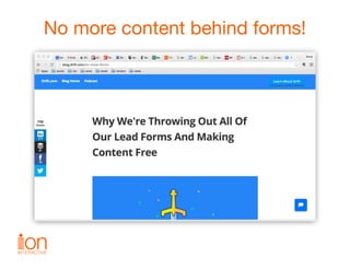 No more content behind forms!
 