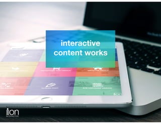 interactive
content works
 