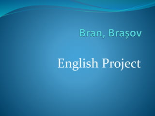 English Project
 