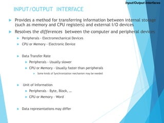 inputoutput_organization__Morrismano.ppt