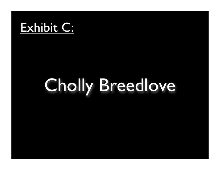 Cholly breedlove