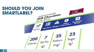 SHOULD YOU JOIN
SMARTLABEL?
 