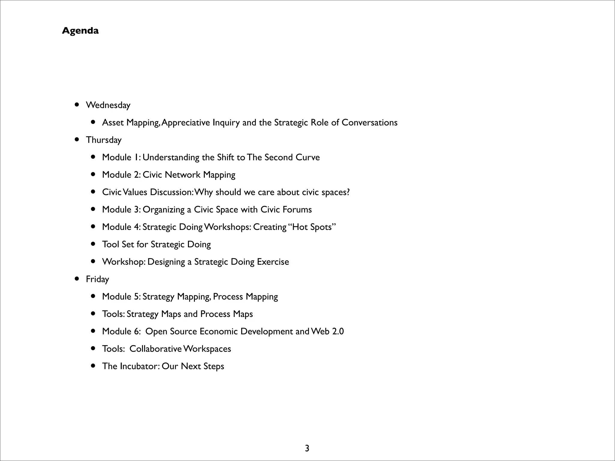 I Open Retreat Slides Print