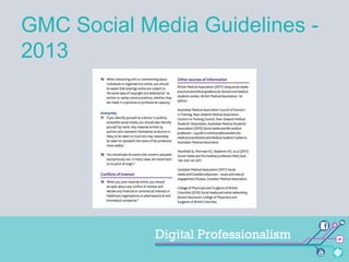 GMC Social Media Guidelines 2013

 