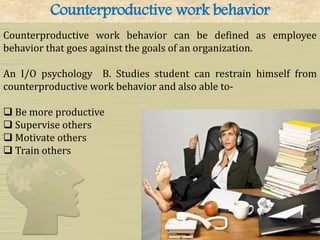 Industrial & Organizational (I/O) Psychology | PPTX