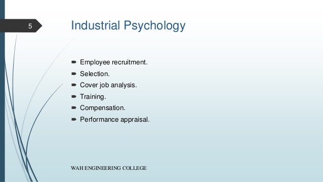 Organizational psychology admissions essay