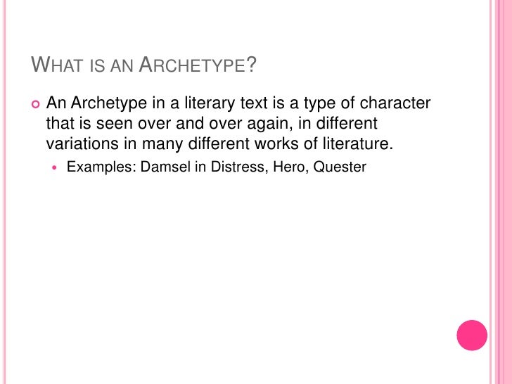 what is an archetype
