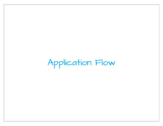 Application Flow
 