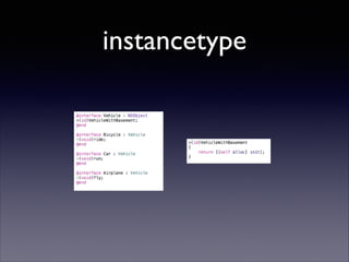 instancetype

 