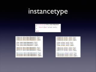 instancetype

 