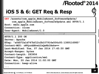 Raul Siles - iOS: Regreso al futuro [Rooted CON 2014]