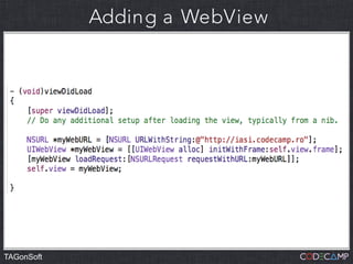 WebView Delegate




TAGonSoft
 