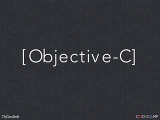 Popularity of Objectiv e-C




TAGonSoft          Source Tiobe.com
 