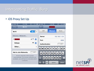 Hacking iOS Applications with Proxies