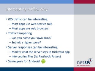 Hacking iOS Applications with Proxies