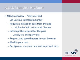 Hacking iOS Applications with Proxies