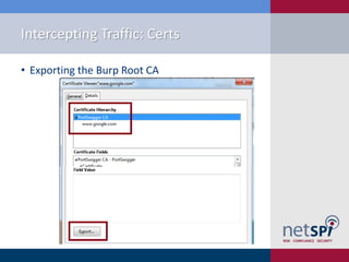 Hacking iOS Applications with Proxies