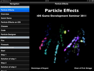 iOS Particle Effects (CoreAnimation)