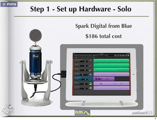 Step 1 - Set up Hardware - Solo
Spark Digital from Blue
$186 total cost

6

 