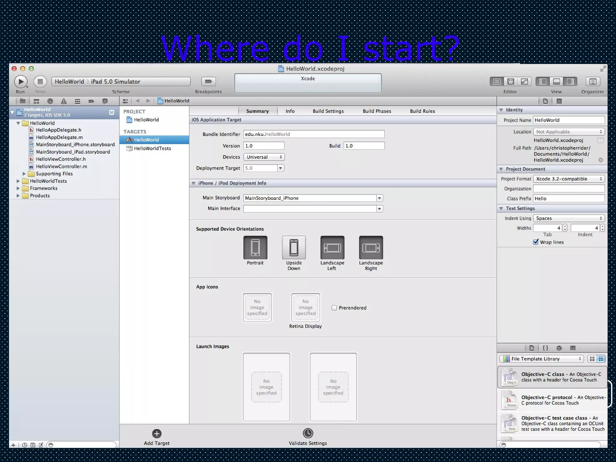 12
12
Where do I start?
 