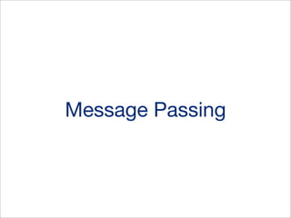 Message Passing

 