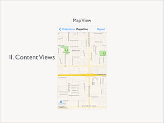 Map View

II. Content Views

 