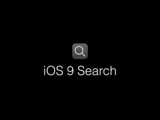 iOS 9 Search
 
