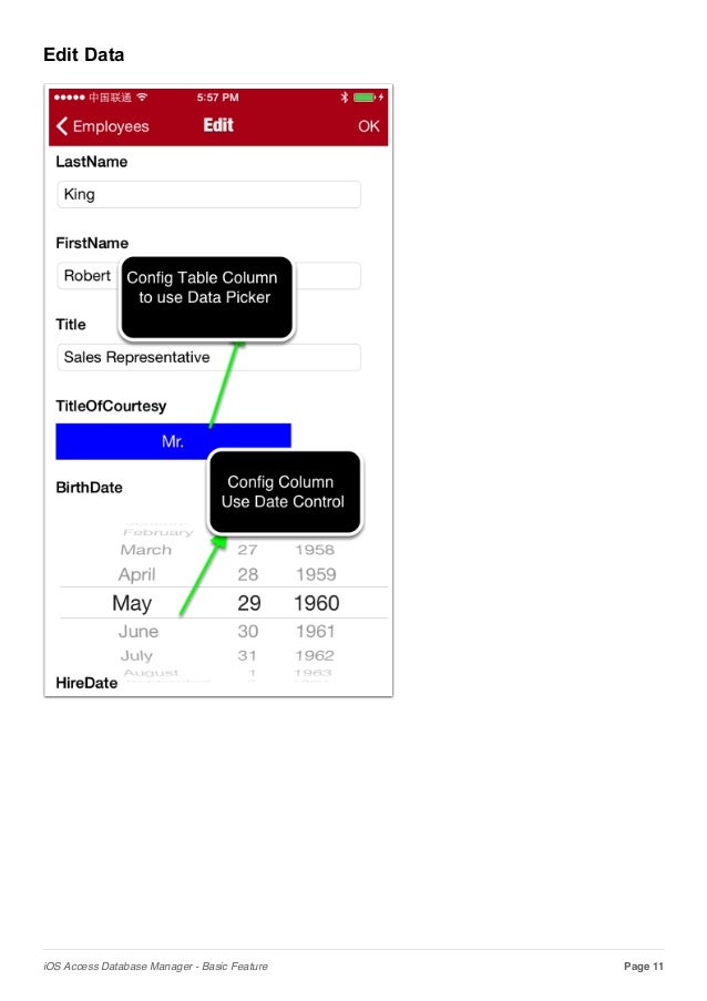 edit access database