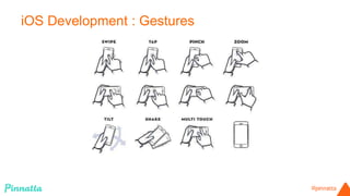 iOS Development : Gestures 
 