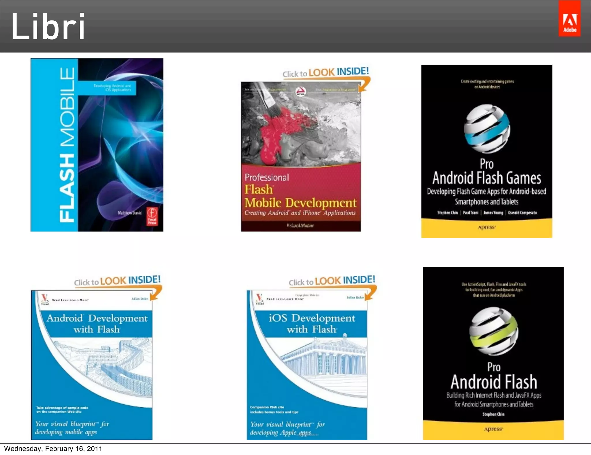 Libri




Wednesday, February 16, 2011
 