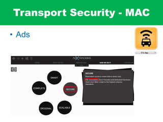 Transport Security - MAC
• Ads
 
