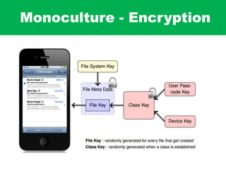 Monoculture - Encryption
 