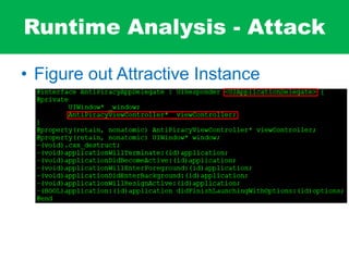 Runtime Analysis - Attack
• Figure out Attractive Instance
 