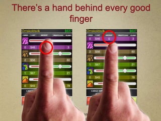There’s a hand behind every good
             finger




         @dtauer :: @easelsolutions ::
                 #AdobeLS12
 