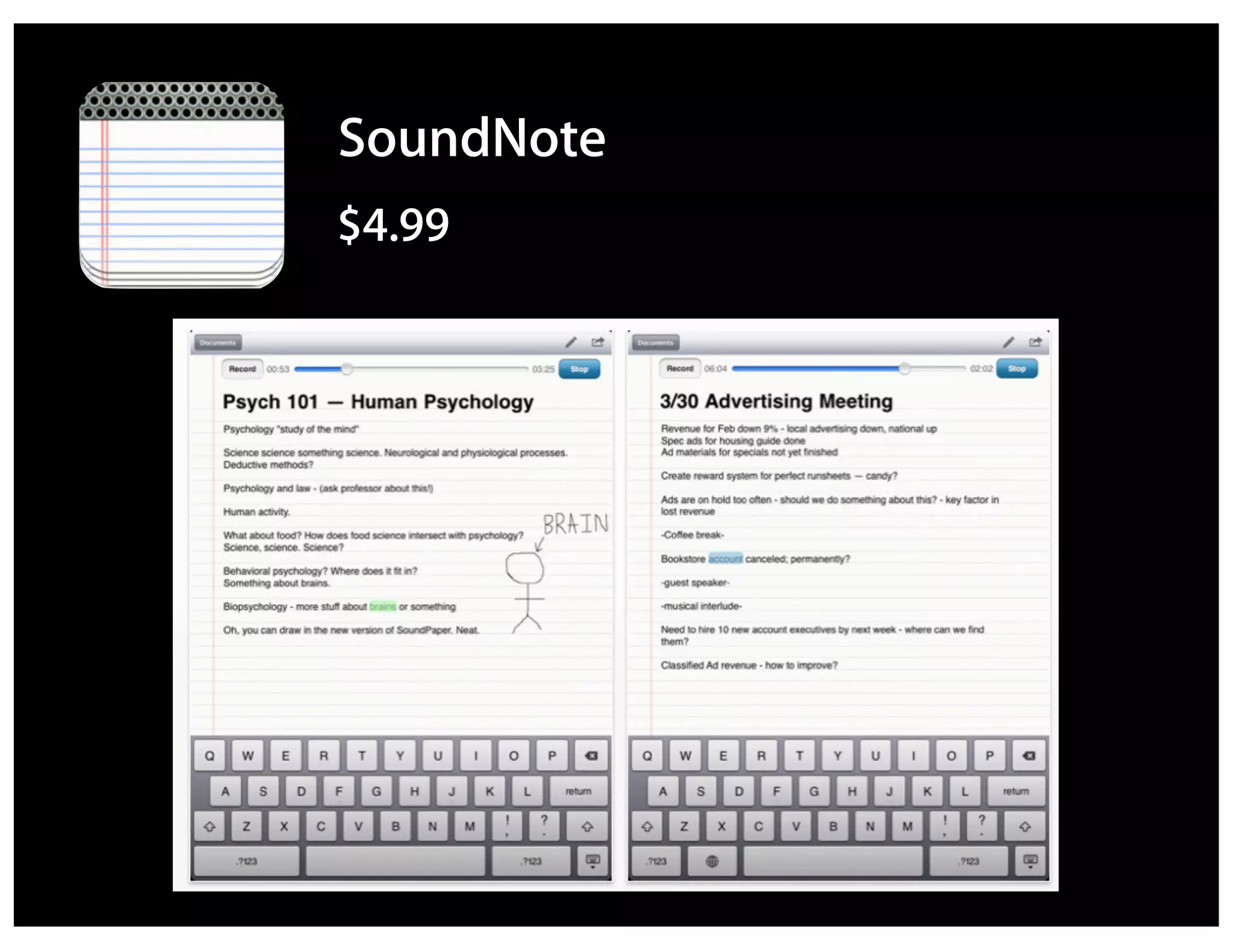 SoundNote
$4.99
 