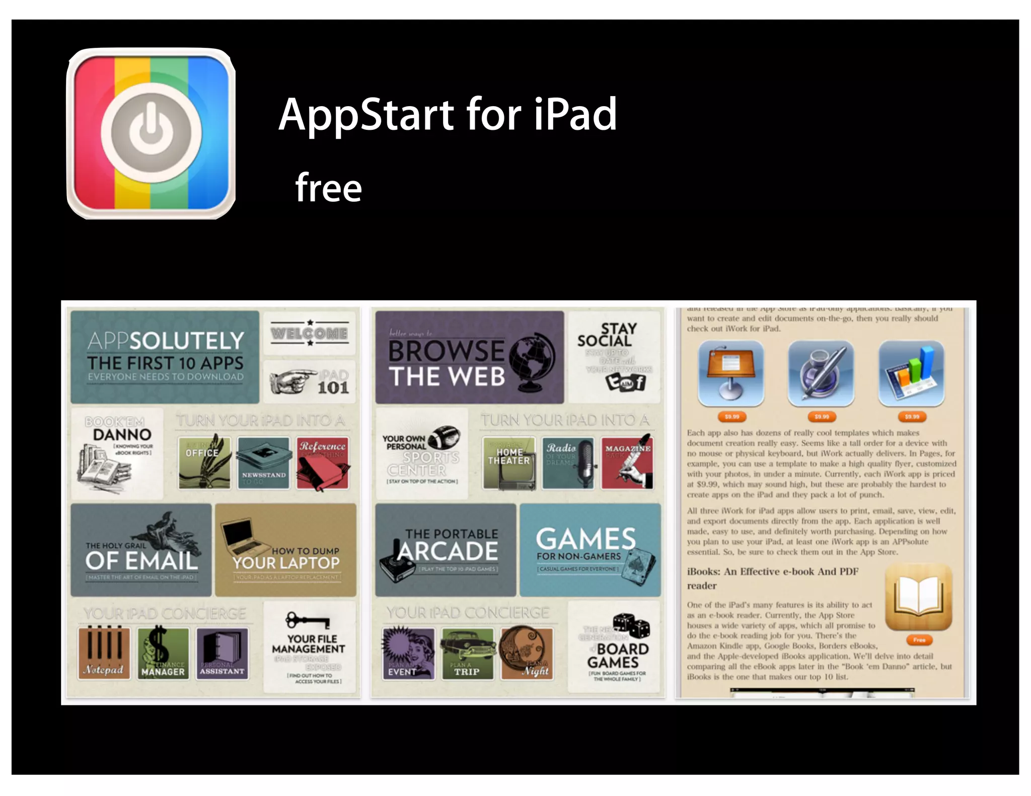 AppStart for iPad
free
 
