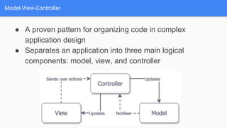 iOS architecture patterns | PPT