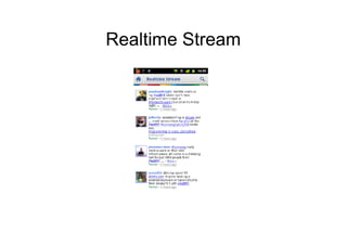 Realtime Stream
 