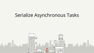Serialize Asynchronous Tasks
 